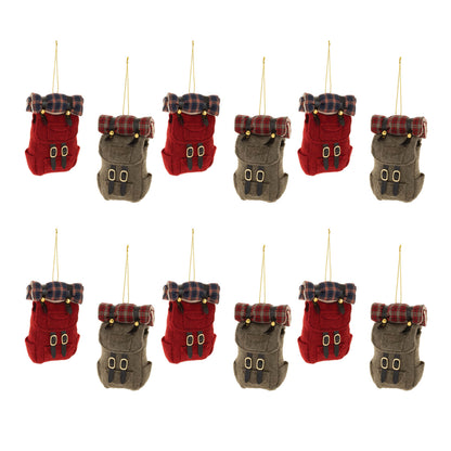 Hiking Backpack Ornament (Set of 12)